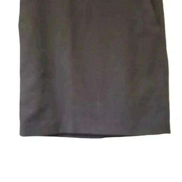 Banana Republic Women's Charcoal Gray Poly/Rayon/Spandex Small Twill Lined Strai - Picture 3 of 12